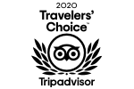 TripAdvisor Travelers' Choice 2020 award badge